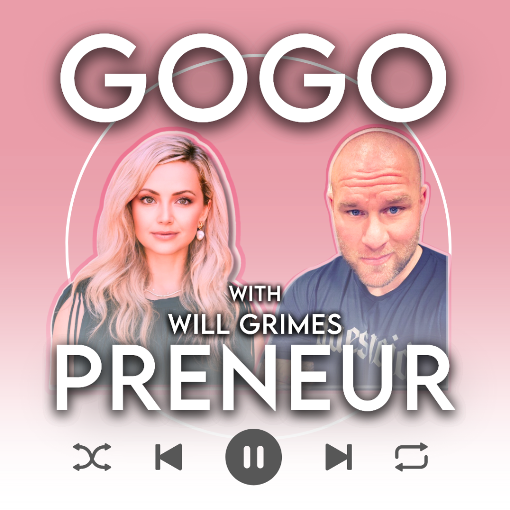 Gogo and Will Grimes Gogopreneur Spotify cover