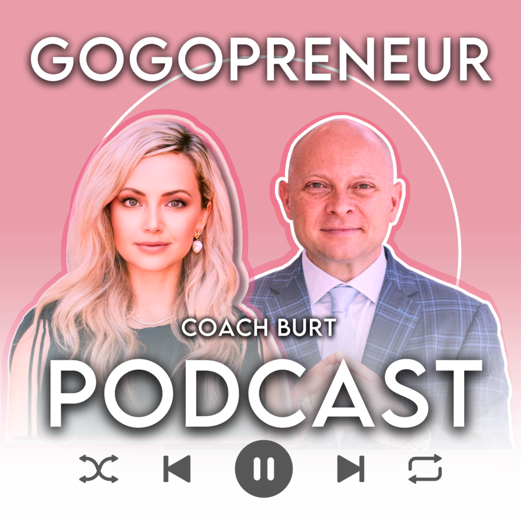 Gogo bethke and Coach Michael Burt - Gogopreneur Spotify cover