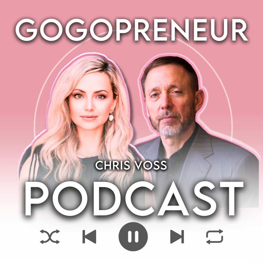 Gogo bethke and Chris Voss - Gogopreneur Spotify cover